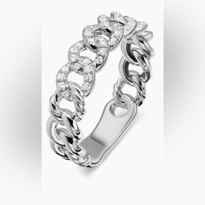 David Yurman Belmont Curb Link Band Ring